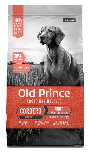 OLD PRINCE NOVEL PERROS CORDERO - ADULTOS MEDIUM Y LARGE - 15kg