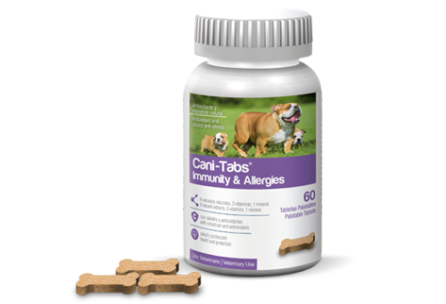 CANI TABS INMUNITY & ALLERGIES FRASCO X 60 TAB.