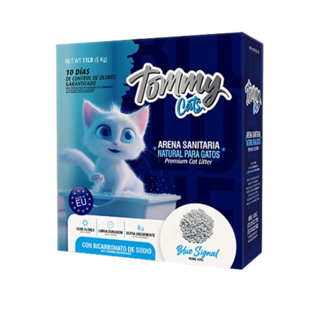 ARENA TOMMY CATS BLUE SIGNAL CAJA X 5KG