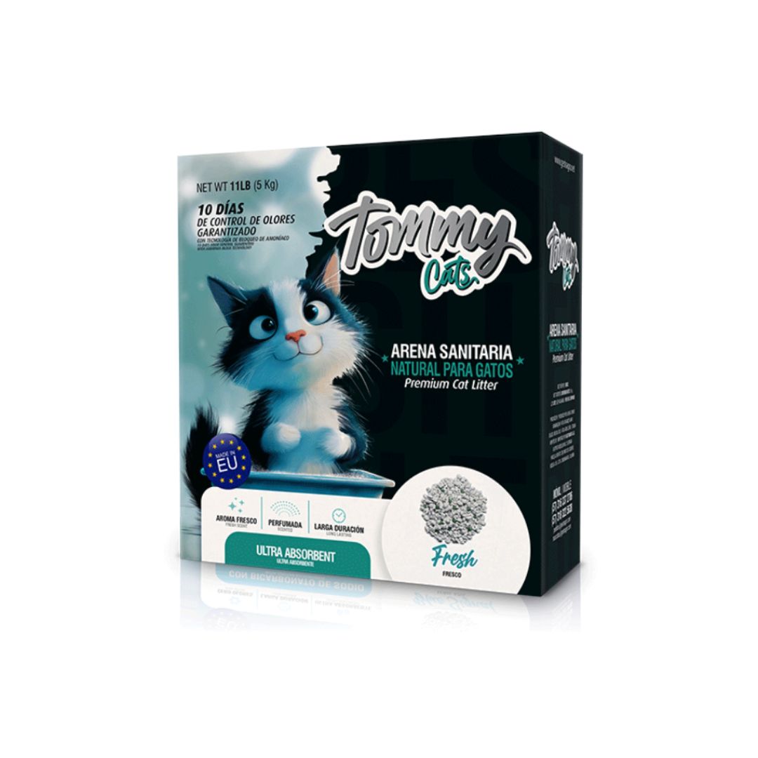 ARENA TOMMY CATS FRESH CAJA X 5KG