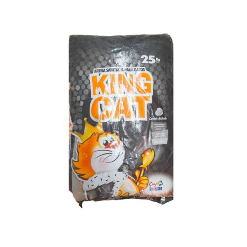 ARENA KING CAT CARBÓN ACTIVADO BULTO 25KG