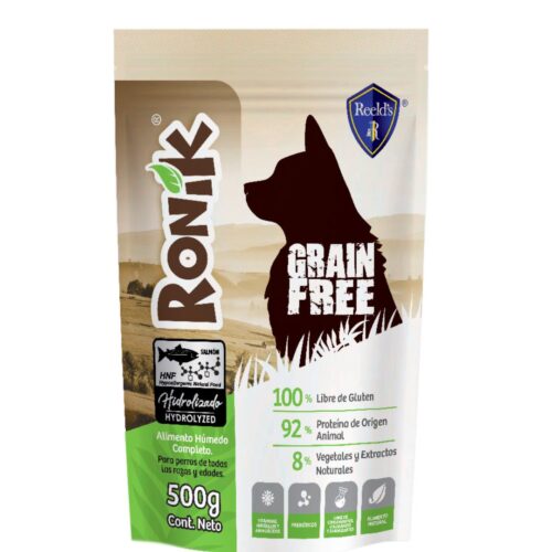 RONIK GRAIN FREE HIDROLIZADO SABOR SALMON