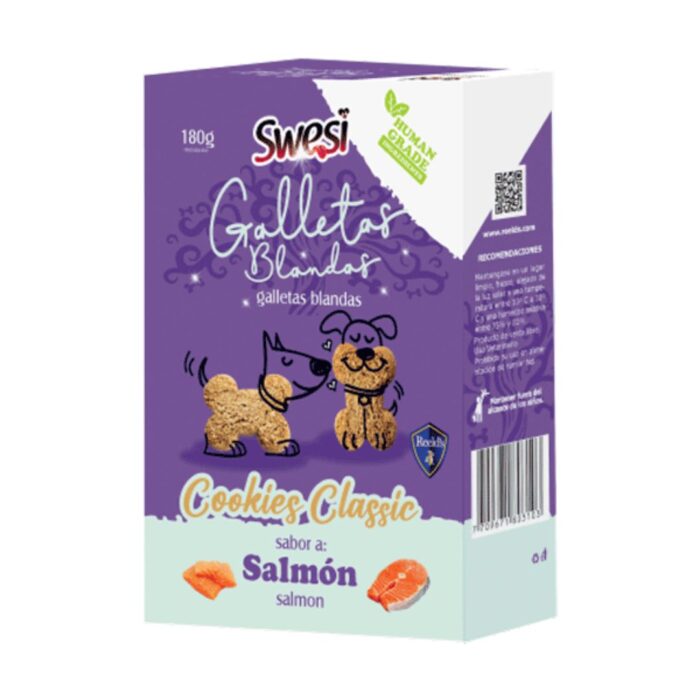 SWESI GALLETAS CLASSIC PERROS SALMON X 180GR