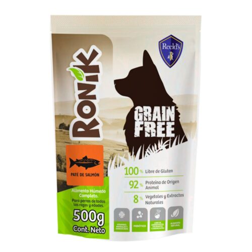 RONIK GRAIN FREE PERROS SALMON 500GR