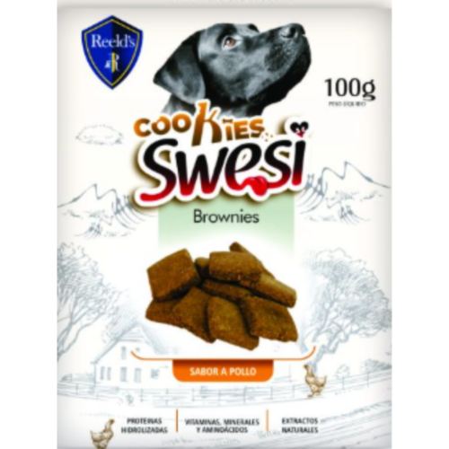 SWESI BROWNIES BLANDOS PERROS X 100 GR