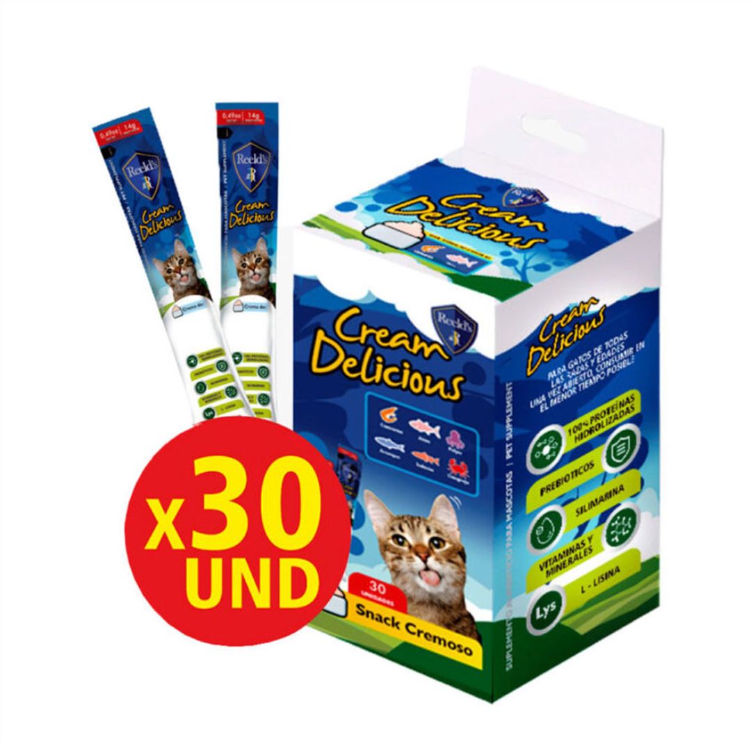STICK CREAM GATO DELICIOUS SURTIDO