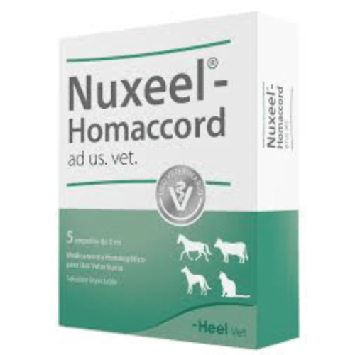 NUXEEL VET AMPOLLAS X 5 C/U 5 ML HEEL