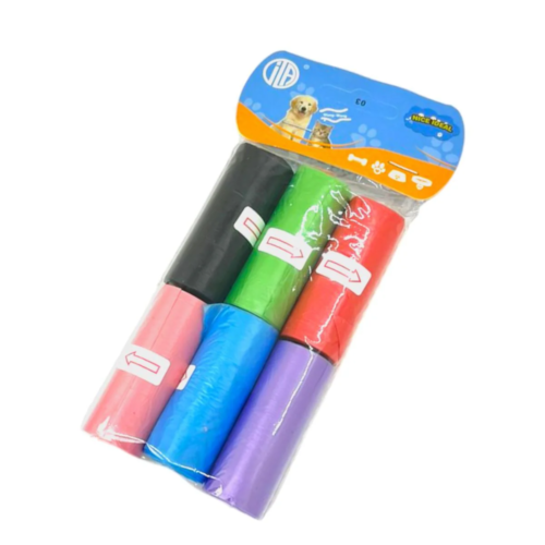 BOLSAS RECOLECTORAS PARA PERROS X6