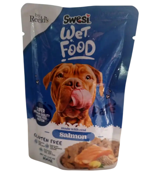 SWESI WET FOOD PERRO SABOR SALMÓN MASTER X 12 UN 100 GR